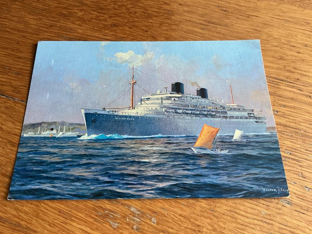 S664 WILLEM RUYS achterzijde beschadigd, Ophalen of Verzenden, Zo goed als nieuw