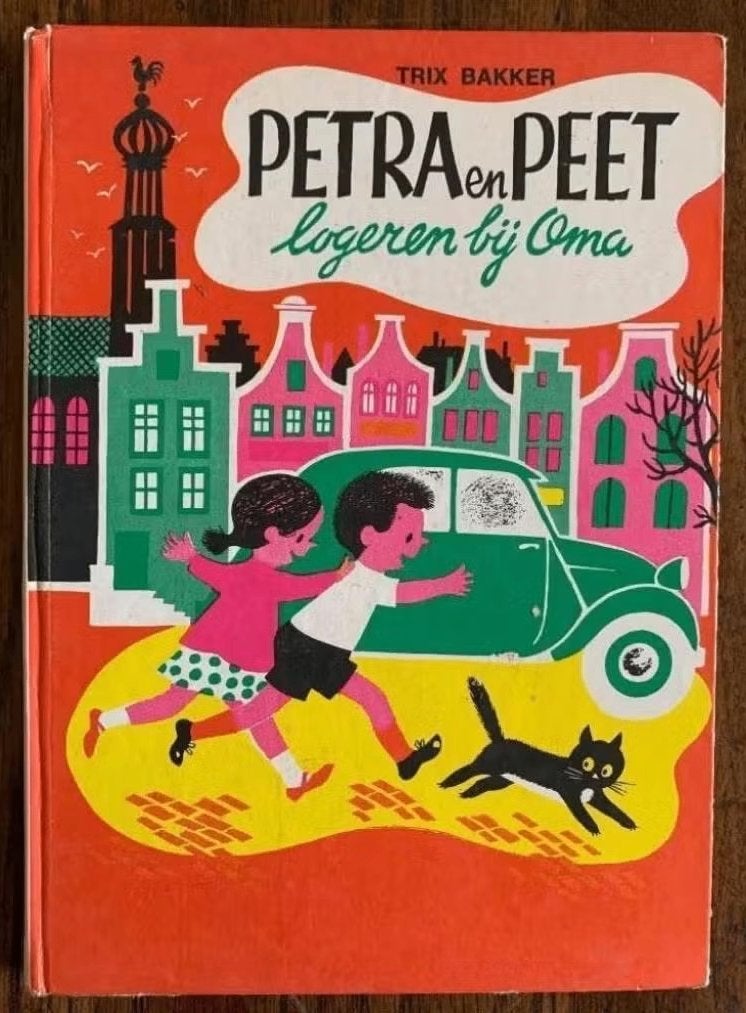 Petra en Peet logeren bij Oma; Trix Bakker; kinderboek, Ophalen of Verzenden, Gelezen, Fictie algemeen