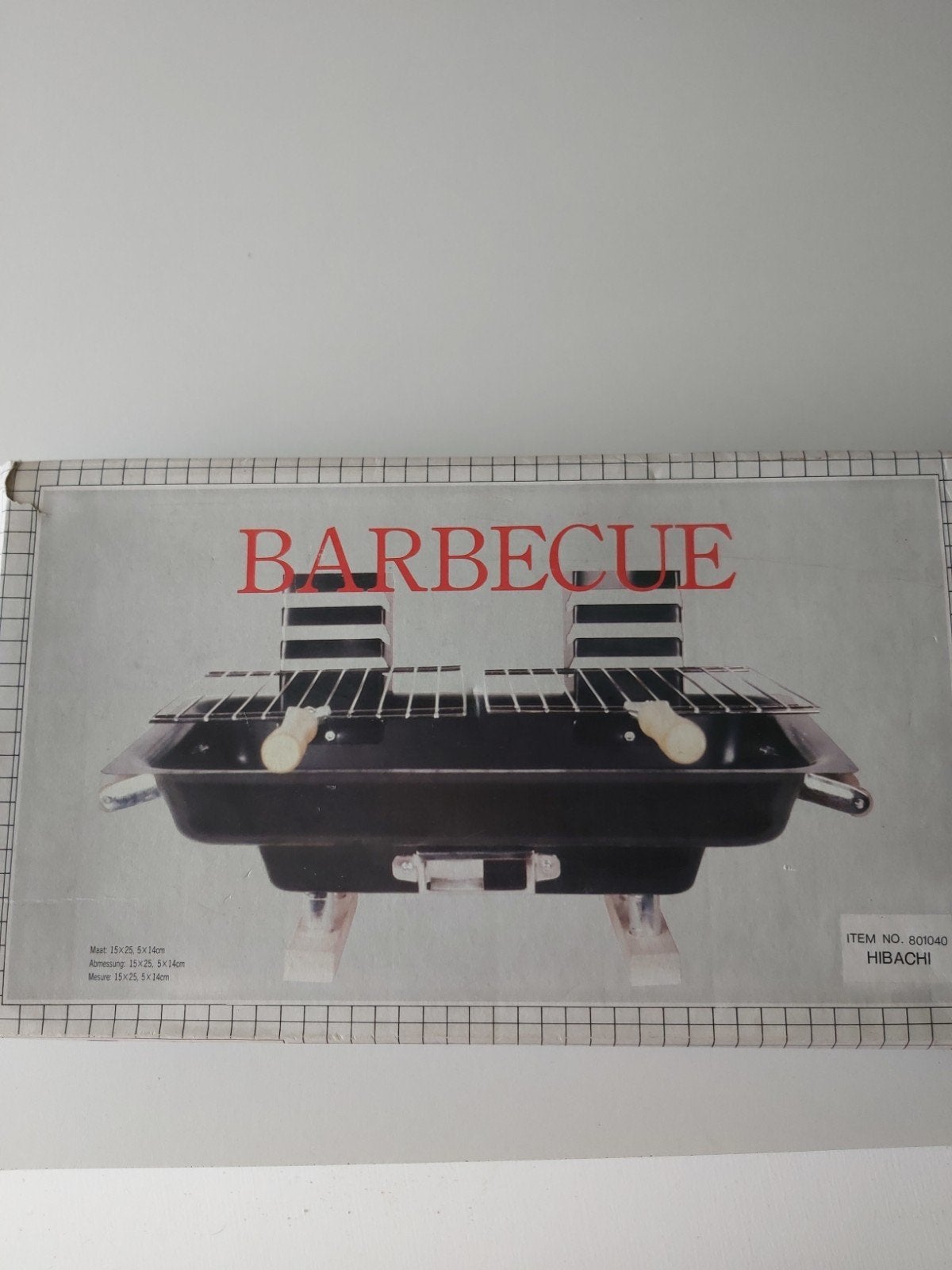 Hibachi tafel barbecue, Ophalen, Nieuw
