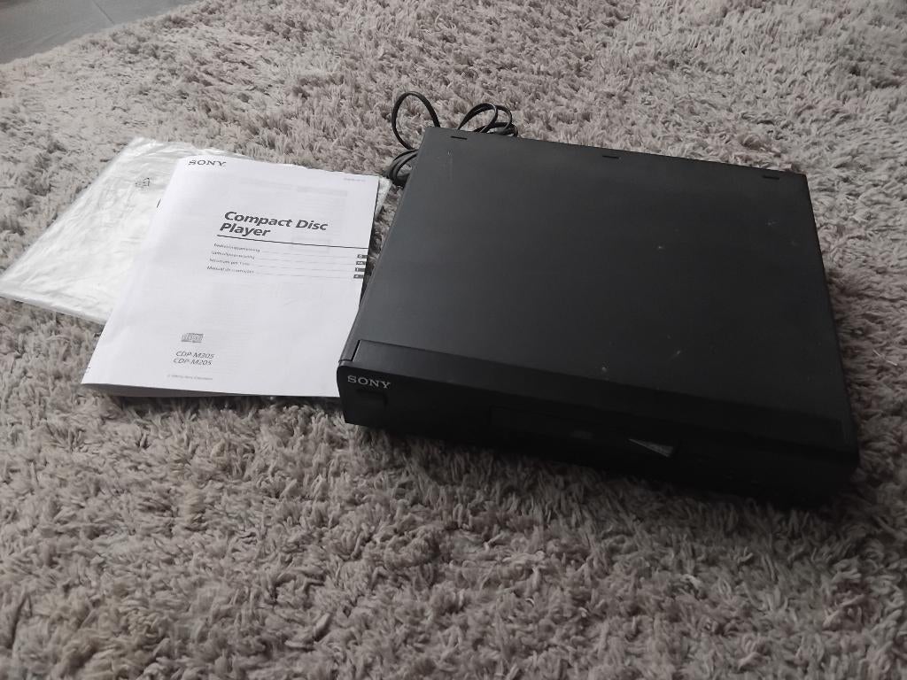 SONY CD RECORDER CDP-M205 zonder afstandsbediening, Ophalen, Gebruikt, Sony