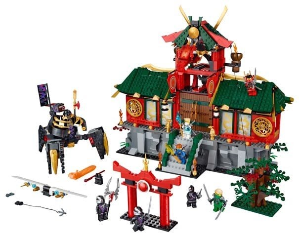 Lego Ninjago set: 70728 Battle for Ninjago City, Ophalen of Verzenden, Zo goed als nieuw