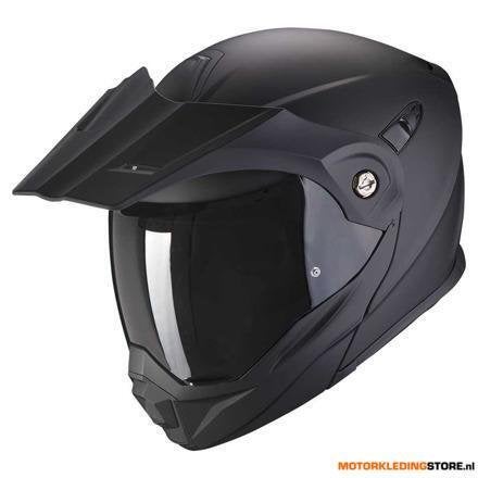 Scorpion ADX-1 SOLID, Mat Zwart, Motoren, Kleding | Motorhelmen, Ophalen of Verzenden, Nieuw met kaartje