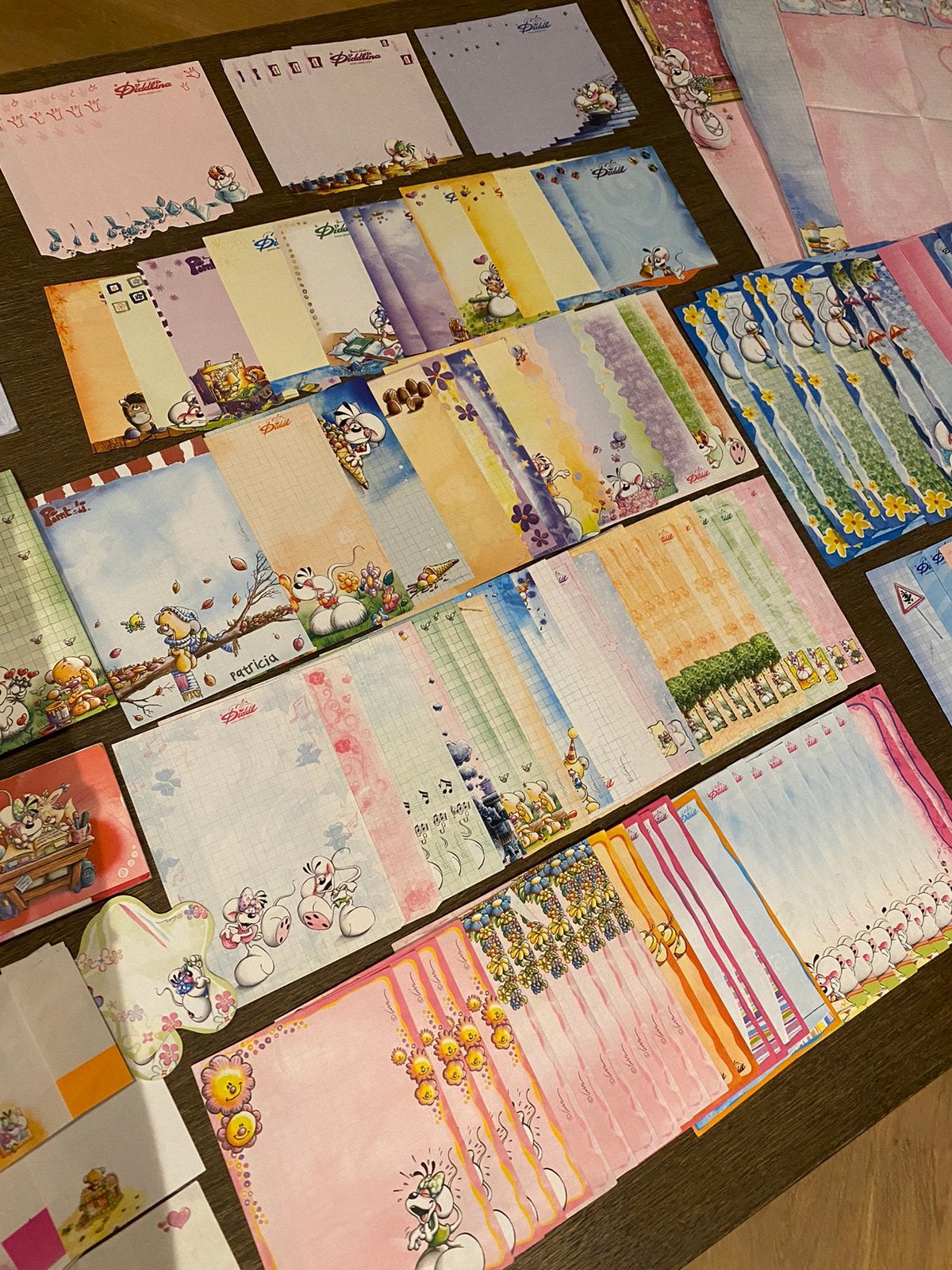 Grote Diddl collectie: blokken, blaadjes, kaarten en meer, Verzamelen, Diddl, Ophalen of Verzenden, Verschillende figuren, Gebruikt