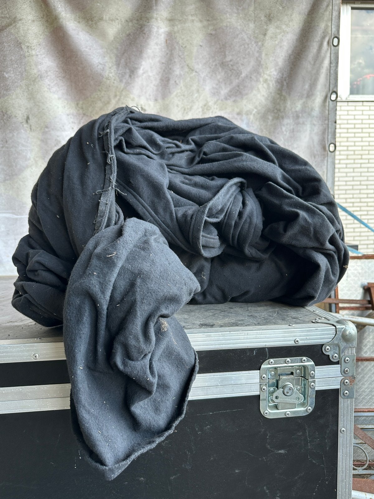 Achtergrond doek verduisteringsdoek theaterdoek, Audio, Tv en Foto, Fotografie | Fotostudio en Toebehoren, Ophalen, Gebruikt, Achtergrond