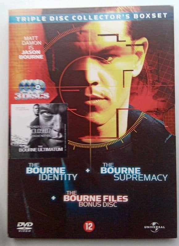 The Bourne Collection: Identity, Supremacy + Bonus Disc, Engels, Inclusief doosje, Ophalen of Verzenden, Zo goed als nieuw