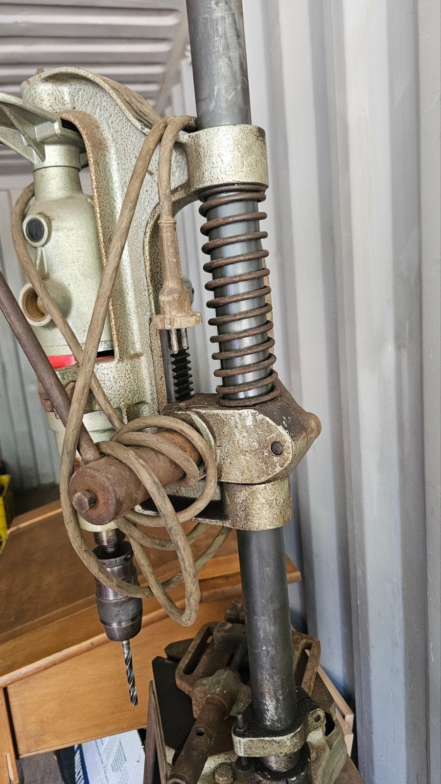Metabo Kolomboormachine inclusief klem, Doe-het-zelf en Verbouw, Ophalen, Gebruikt, 400 tot 600 watt, Kolomboormachine