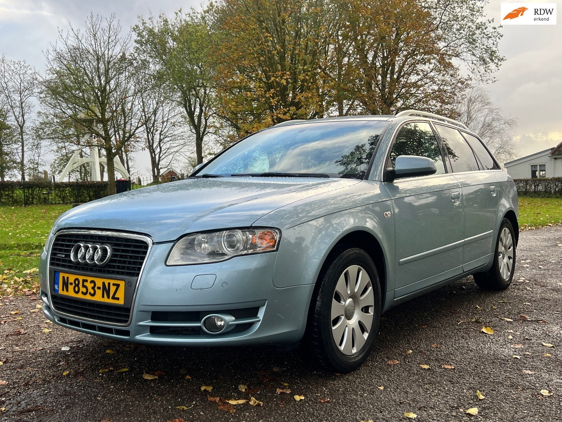 Audi A4 Avant 2.0 TFSI quattro Airco Cruise, Stof, Gebruikt, Zwart, 4 cilinders