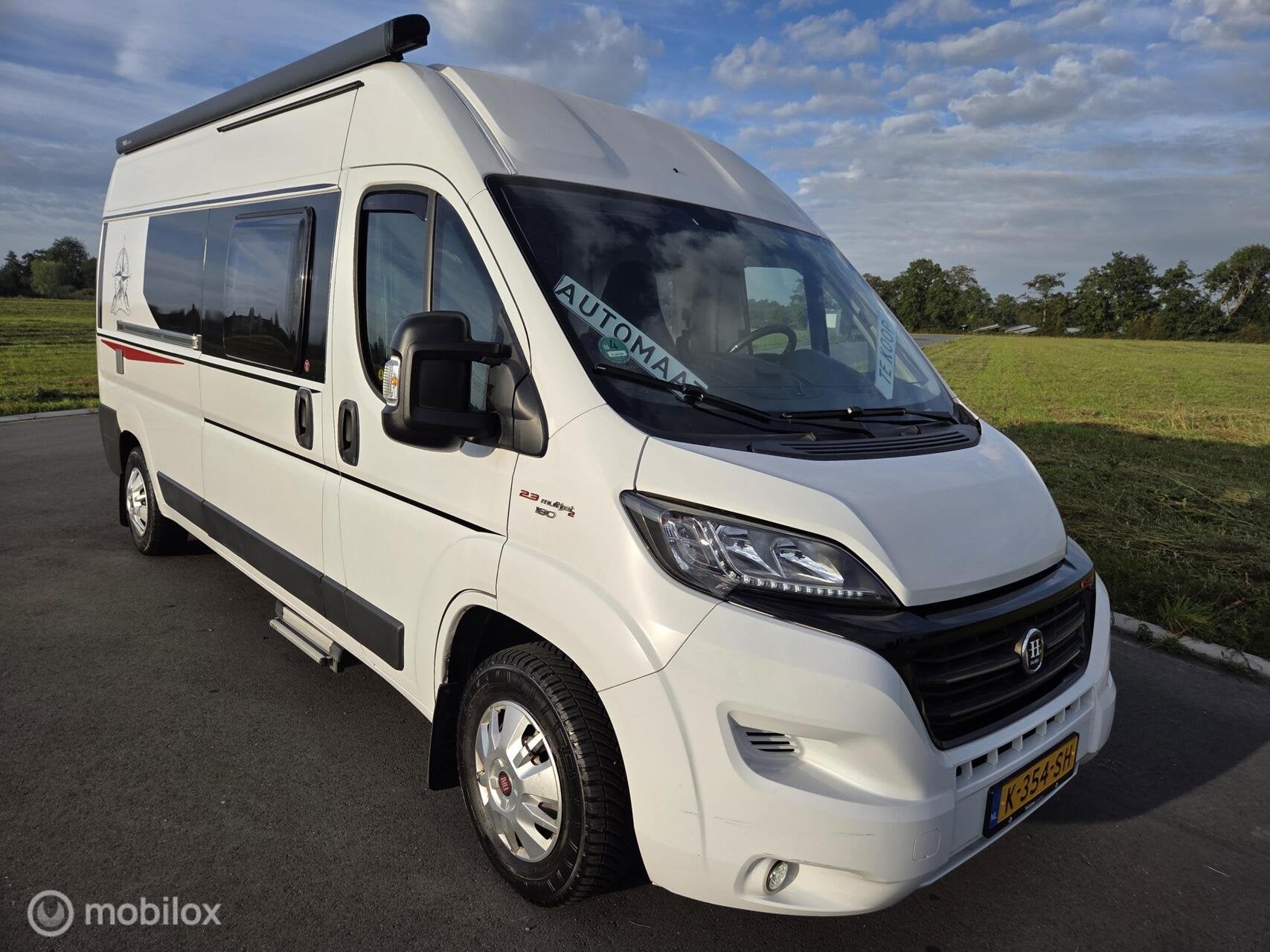 Hobby Vantana K60 Fs 2017 ☆177PK Automaat Euro 6 Dakairco, Buscamper of Camperbus, Half-automaat, Hobby, 6 tot 7 meter