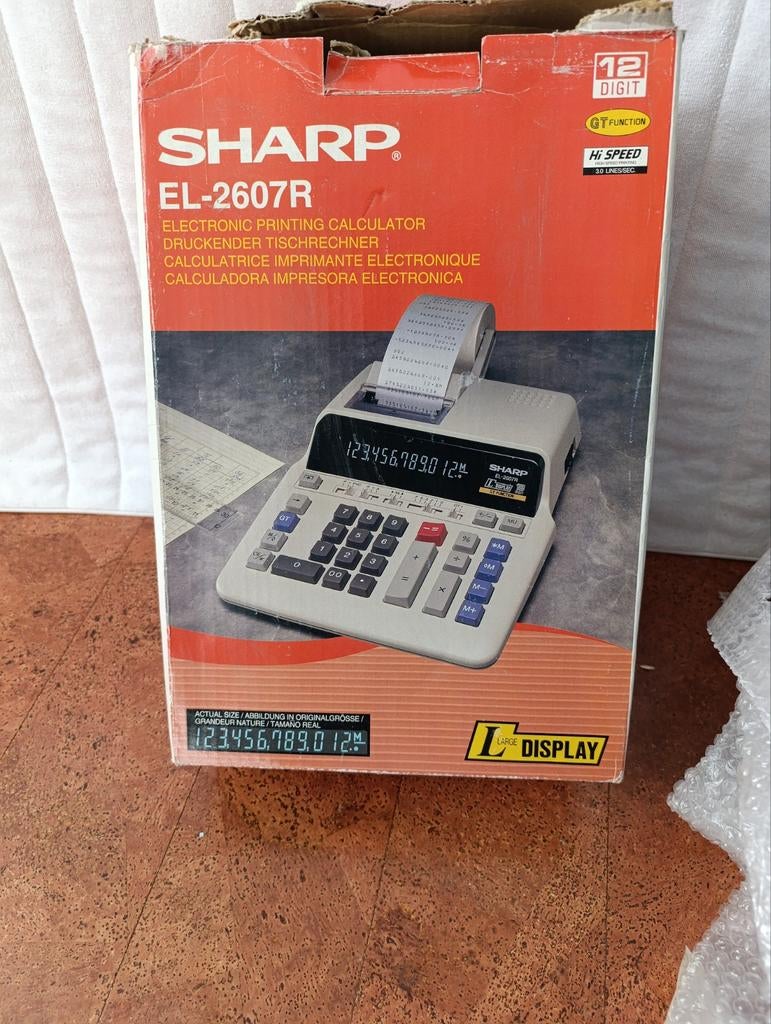 Calculator en print bon, Ophalen of Verzenden, Nieuw