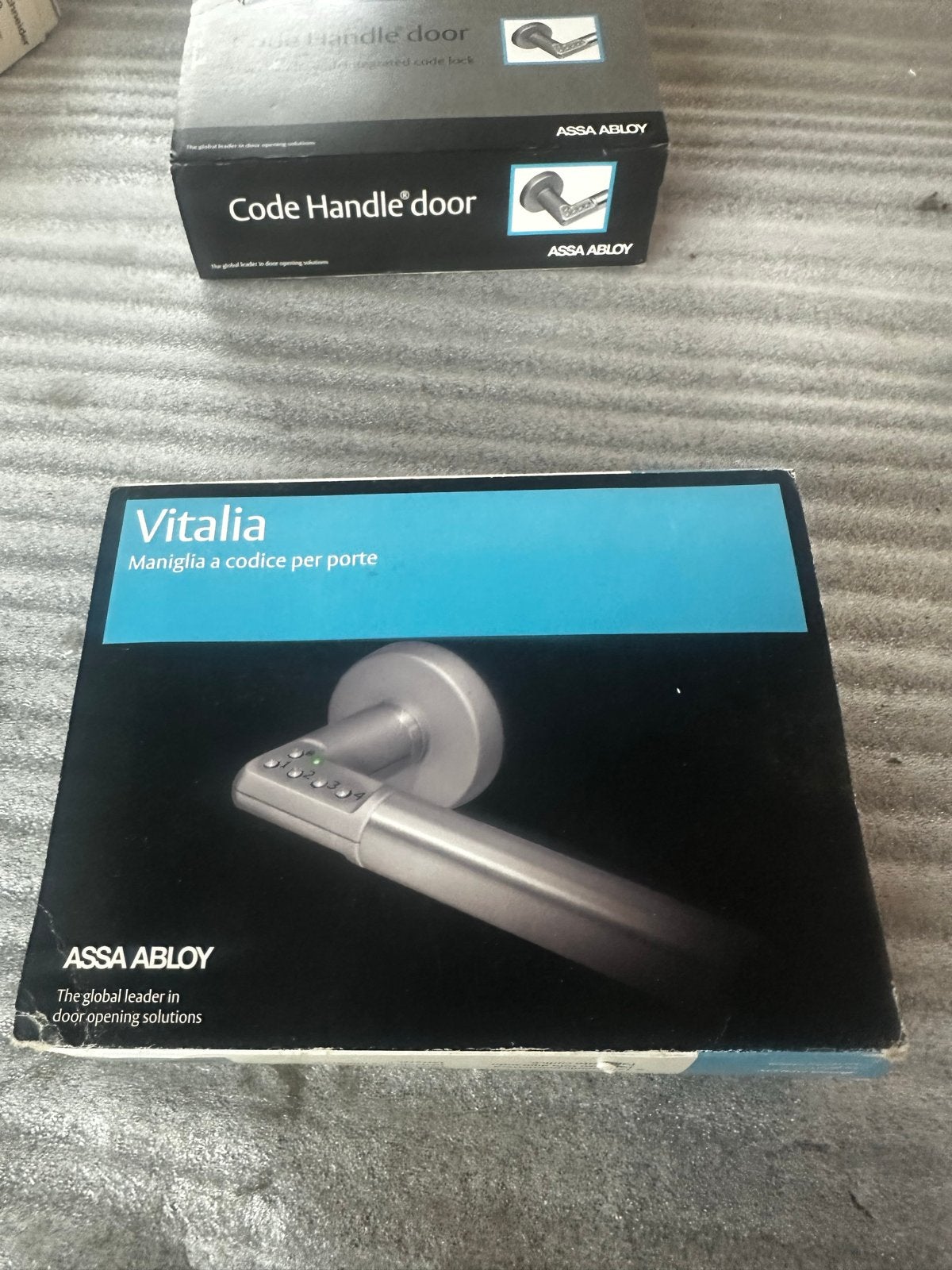 ASSA ABLOY Code Handle Deurklink met Cijferslot, Ophalen, Nieuw, Rvs, Klink of Kruk