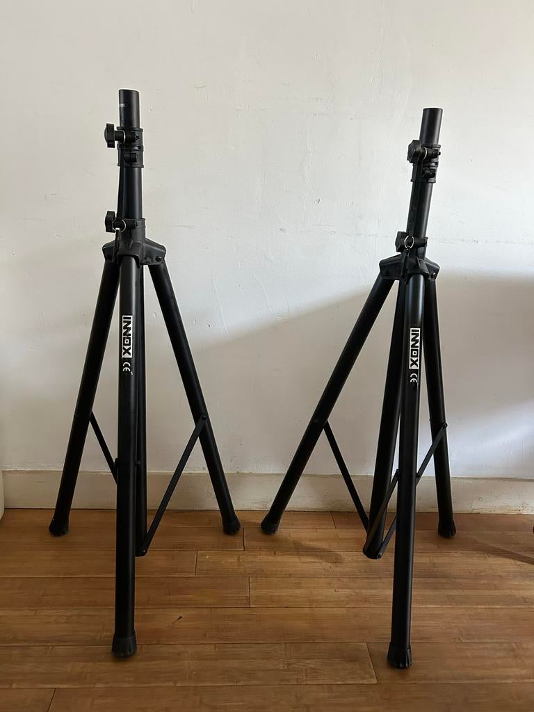 Innox statieven (set van 2), Ophalen, Gebruikt, Instrumentstandaard, Speaker