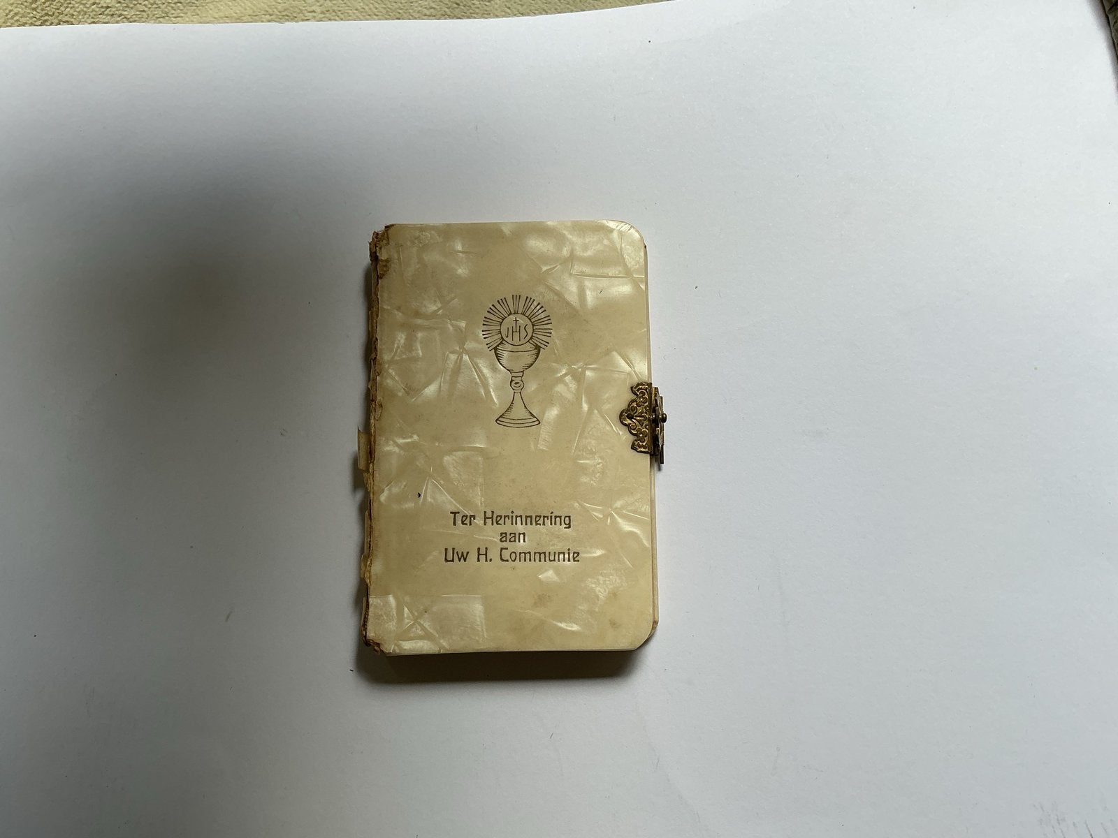 Antiek Communieboekje 'Jezus Mijn Vriendje' - Eerste Communi, Ophalen of Verzenden