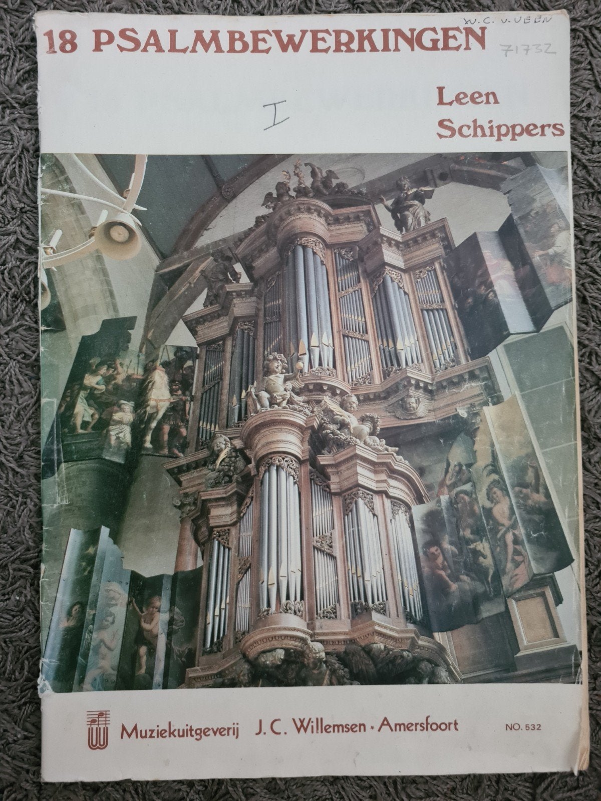 Leen Schippers - 18 psalmbewerkingen, Muziek en Instrumenten, Bladmuziek, Ophalen of Verzenden, Gebruikt, Les of Cursus