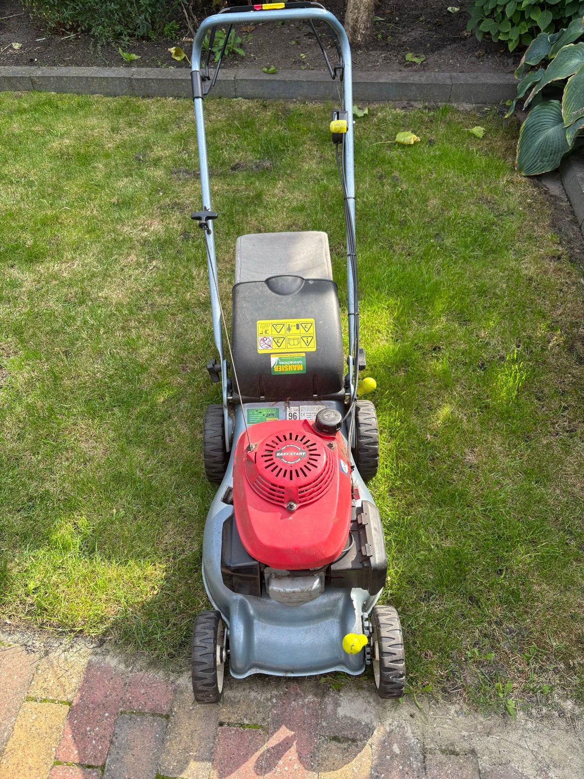 Honda grasmaaier 43cm maaibreedte HRG415CSDE, Ophalen, Cirkelmaaier, Gebruikt, 40 t/m 49 cm