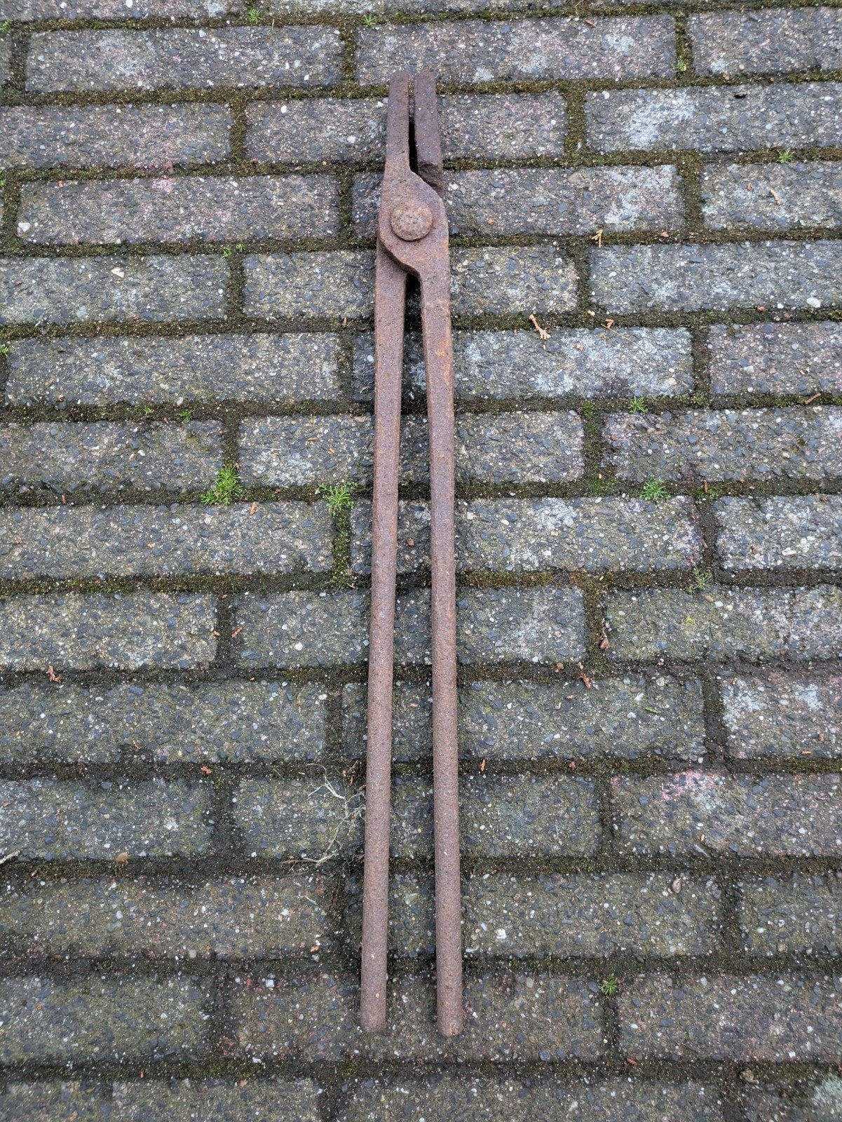 Smidtang Antiek Gereedschap Tang Smeedtang Gietijzeren, Ophalen