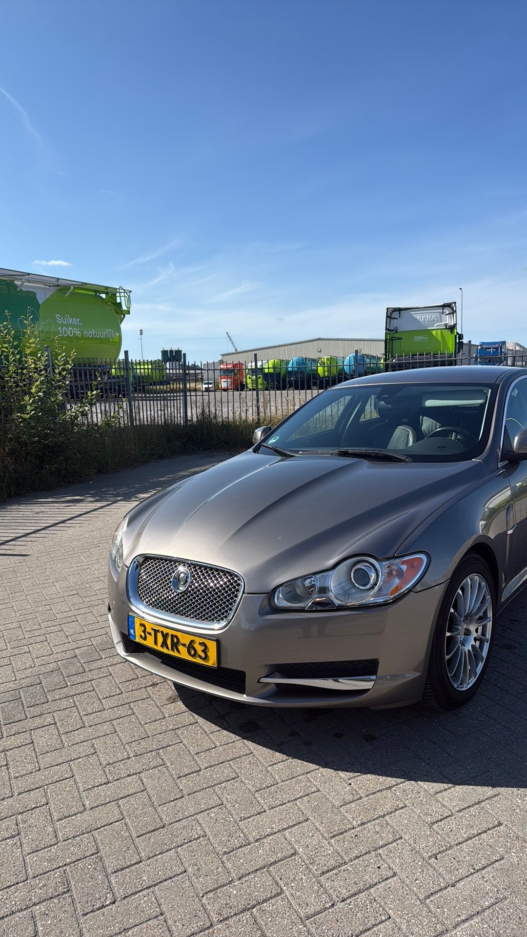 Jaguar XF 2.7 D V6 AUT 2008 Grijs, 1730 kg, Achterwielaandrijving, 1850 kg, XF