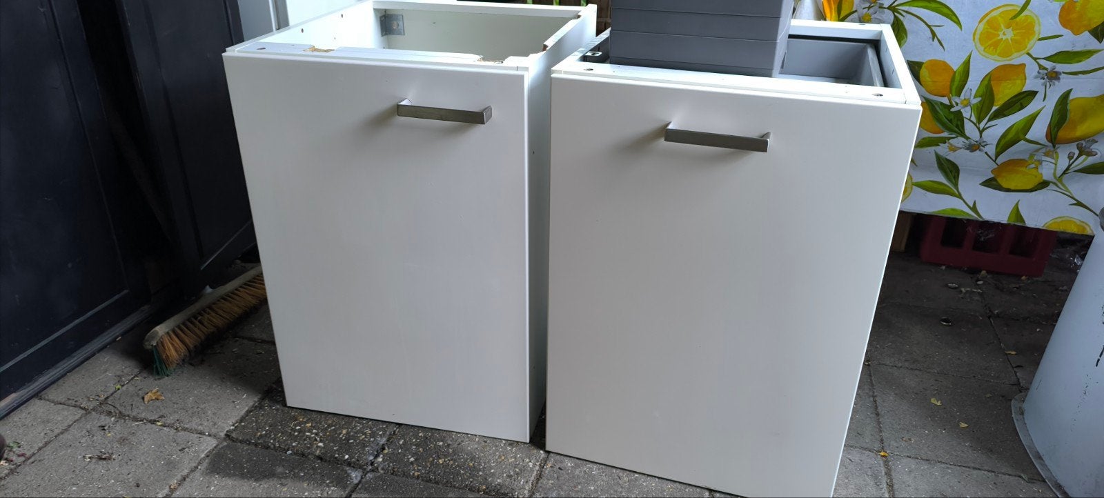 Twee Ikea keukenkasten 50 breed, Huis en Inrichting, Keuken | Keukenelementen, Ophalen, 50 tot 100 cm, Zo goed als nieuw, 50 tot 75 cm