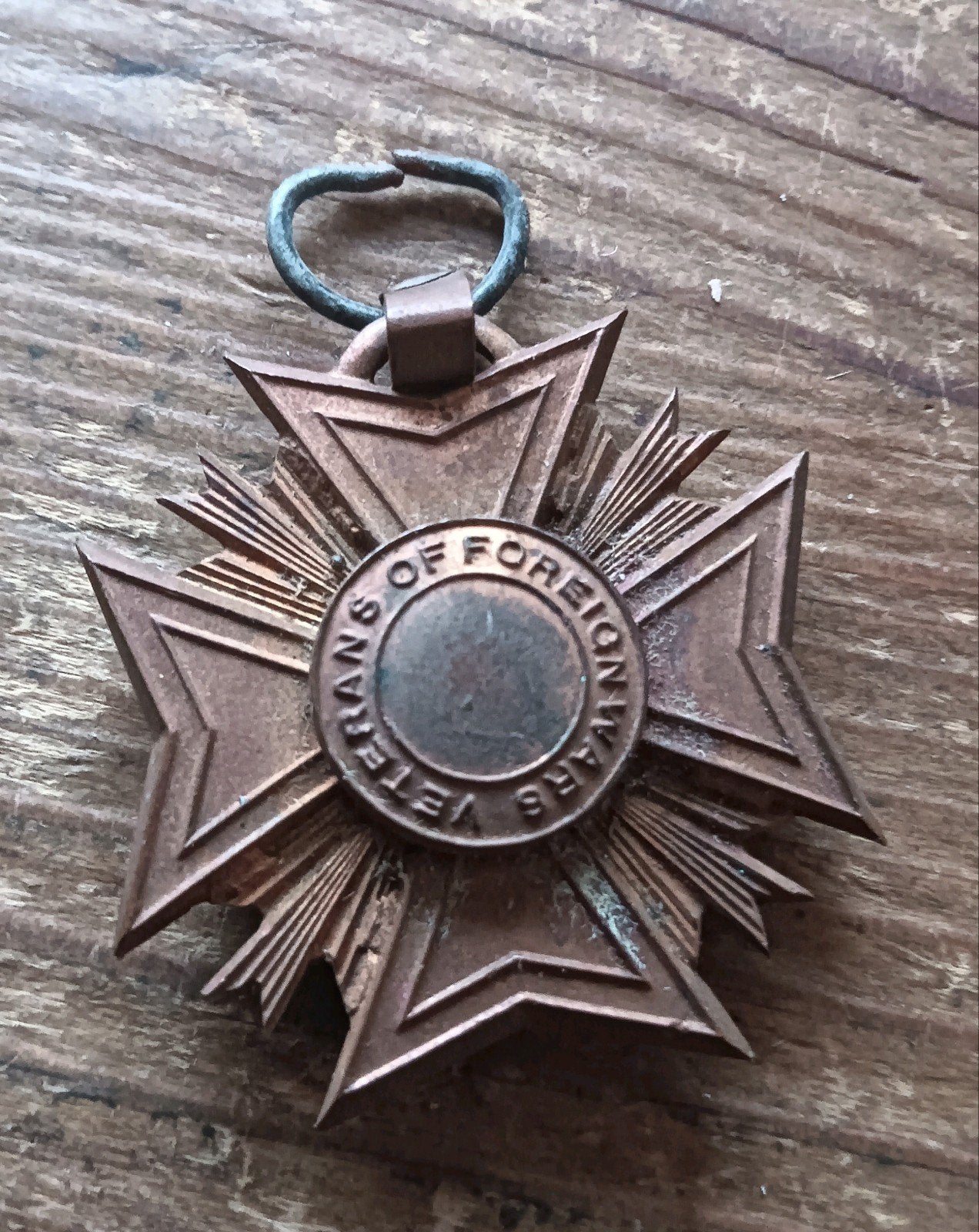 Veterans of Foreign Wars Medaille, Ophalen of Verzenden, Amerika, Lintje, Medaille of Wings