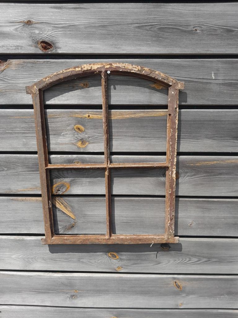 Oud gietijzeren stalraam, Ophalen, Gebruikt, Minder dan 80 cm, Minder dan 80 cm