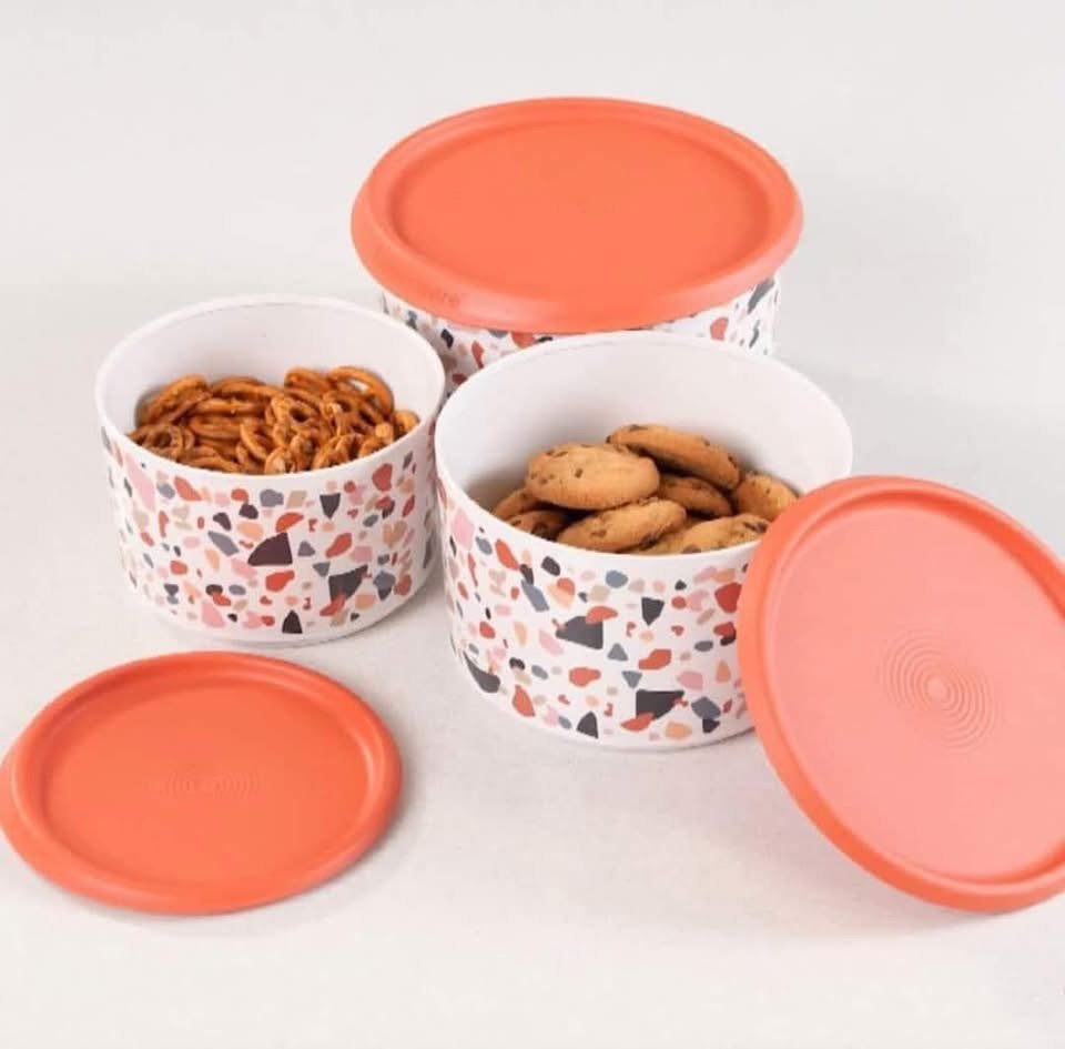 Tupperware One Touch koektrommel # 2 liter, Verzenden, Nieuw, Luchtdicht