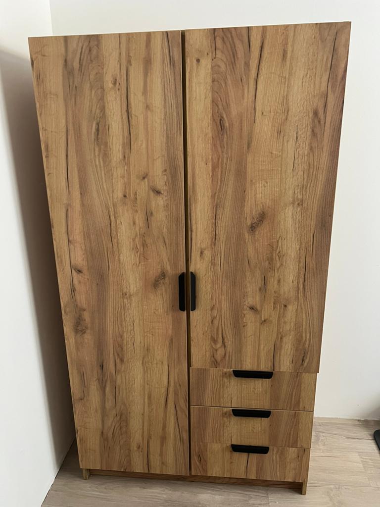 NIEUW! Jenslev Jysk kledingkast, Ophalen, Nieuw, 50 tot 100 cm, 150 tot 200 cm
