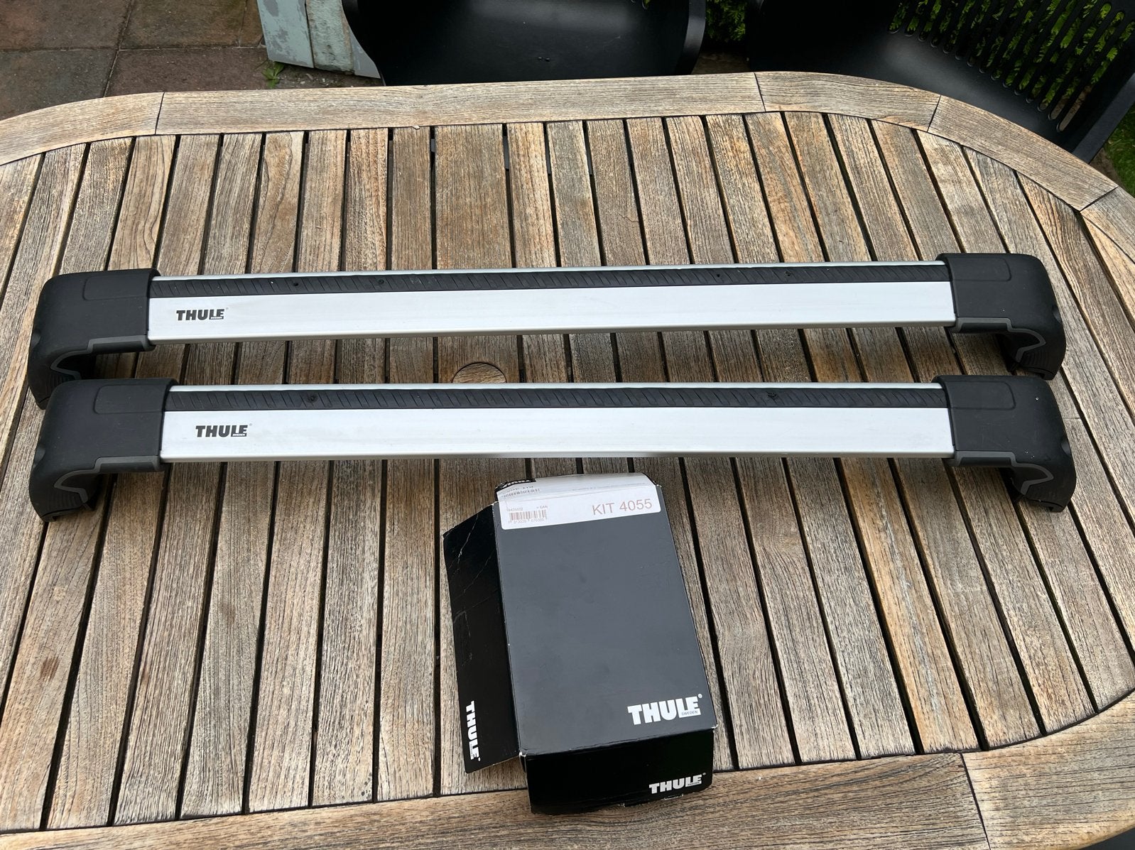 Thule dakdragers voor Mercedes W205 estate (C-Klasse), Auto diversen, Dakdragers, Ophalen, Zo goed als nieuw
