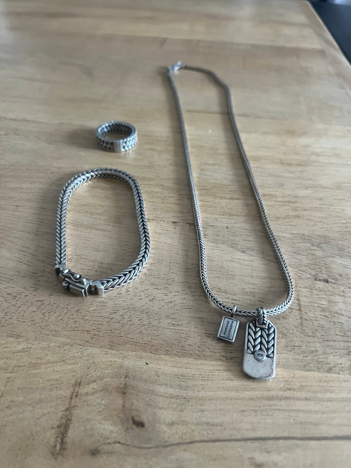 Budda to sieraad, Ophalen, Zo goed als nieuw, Zilver