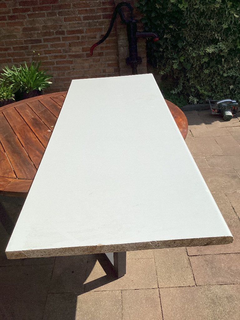Werkblad, Ophalen, Gebruikt, Wit, 200 cm of meer