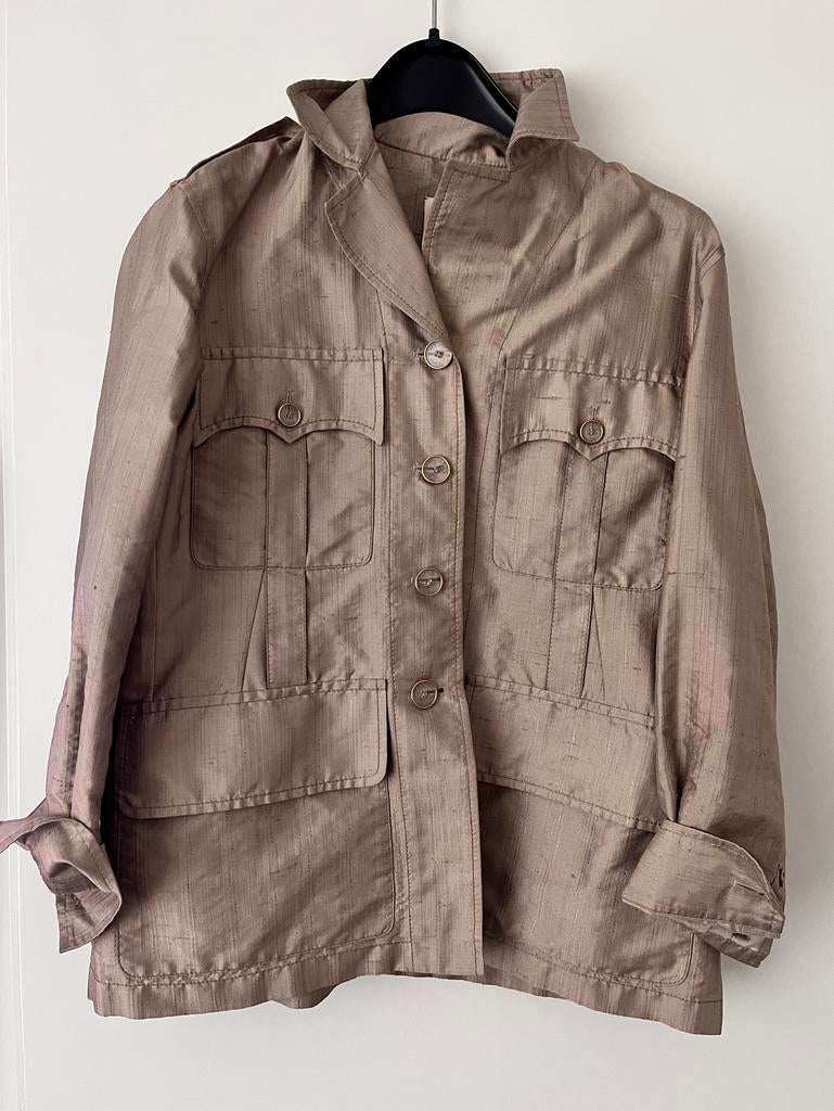 Hermes jas origineel!, Ophalen of Verzenden, Zo goed als nieuw, Maat 38/40 (M), Beige