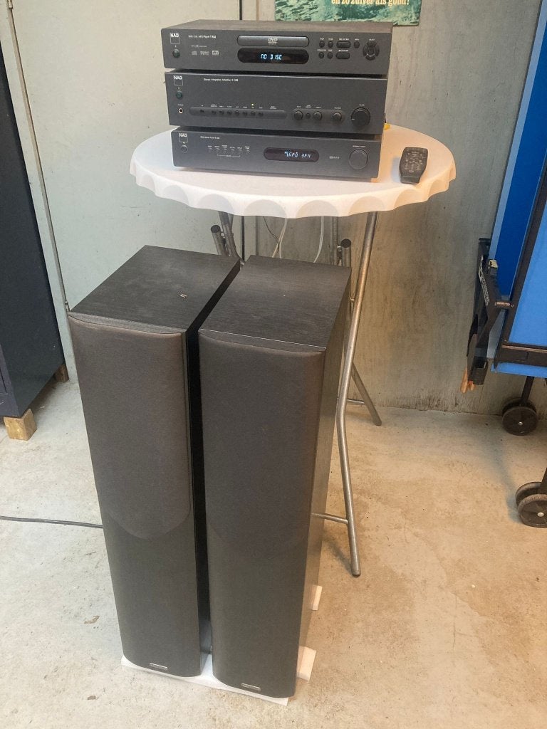 NAD stereoset C350 +T532 + C422 + Mission M34 speakers, Tuner of Radio, Losse componenten, Zo goed als nieuw, Ophalen