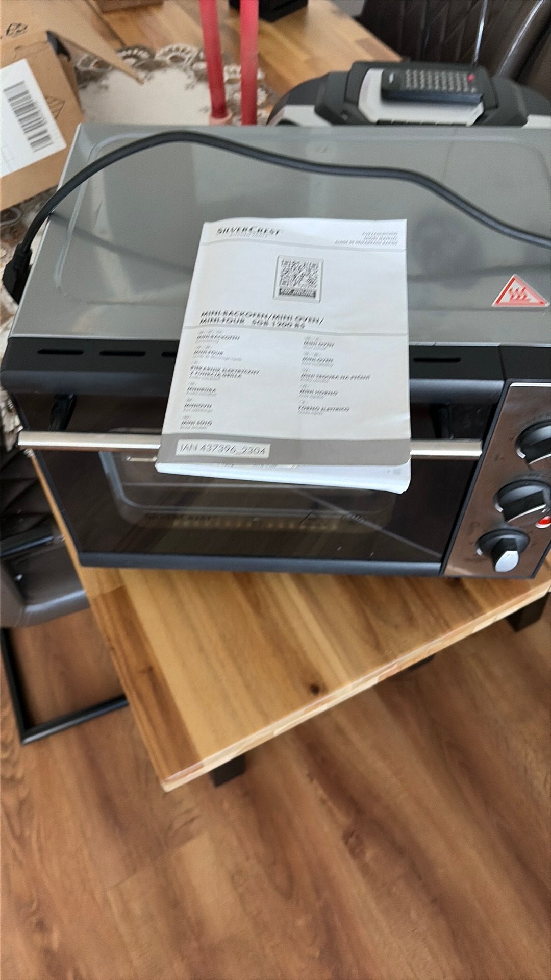 Mini bakoven, Ophalen, Zo goed als nieuw, 25 tot 50 cm, Minder dan 100 cm