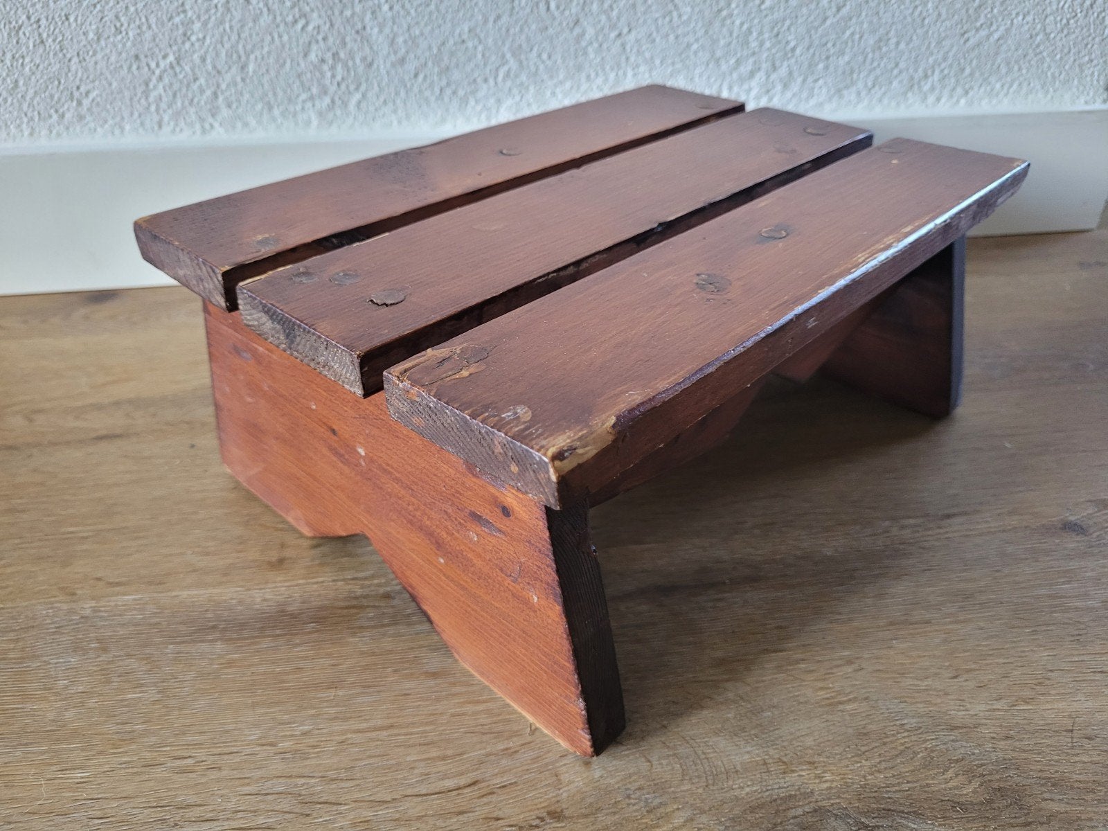 Houten vensterbank tray / plantantafeltje B31 x D21 x H13 cm, Ophalen of Verzenden