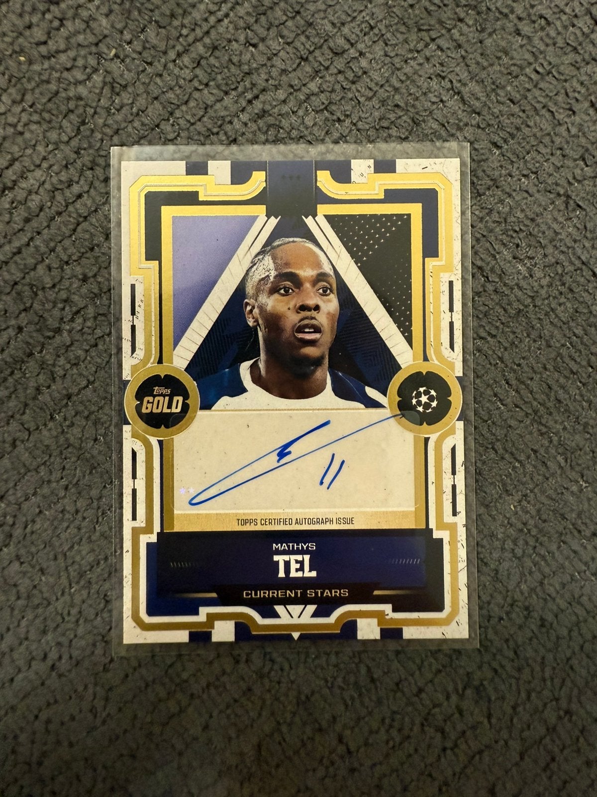 Mathys Tel | Autograph | TOPPS, Ophalen of Verzenden, Nieuw
