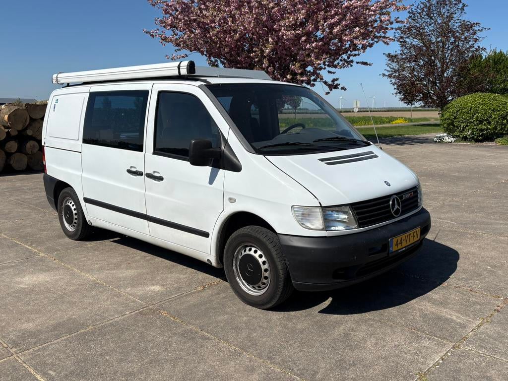 Mercedes-Benz Vito Camper 108 CDI 2001, Caravans en Kamperen, Buscamper of Camperbus, Tot en met 2, Mercedes-Benz, Diesel