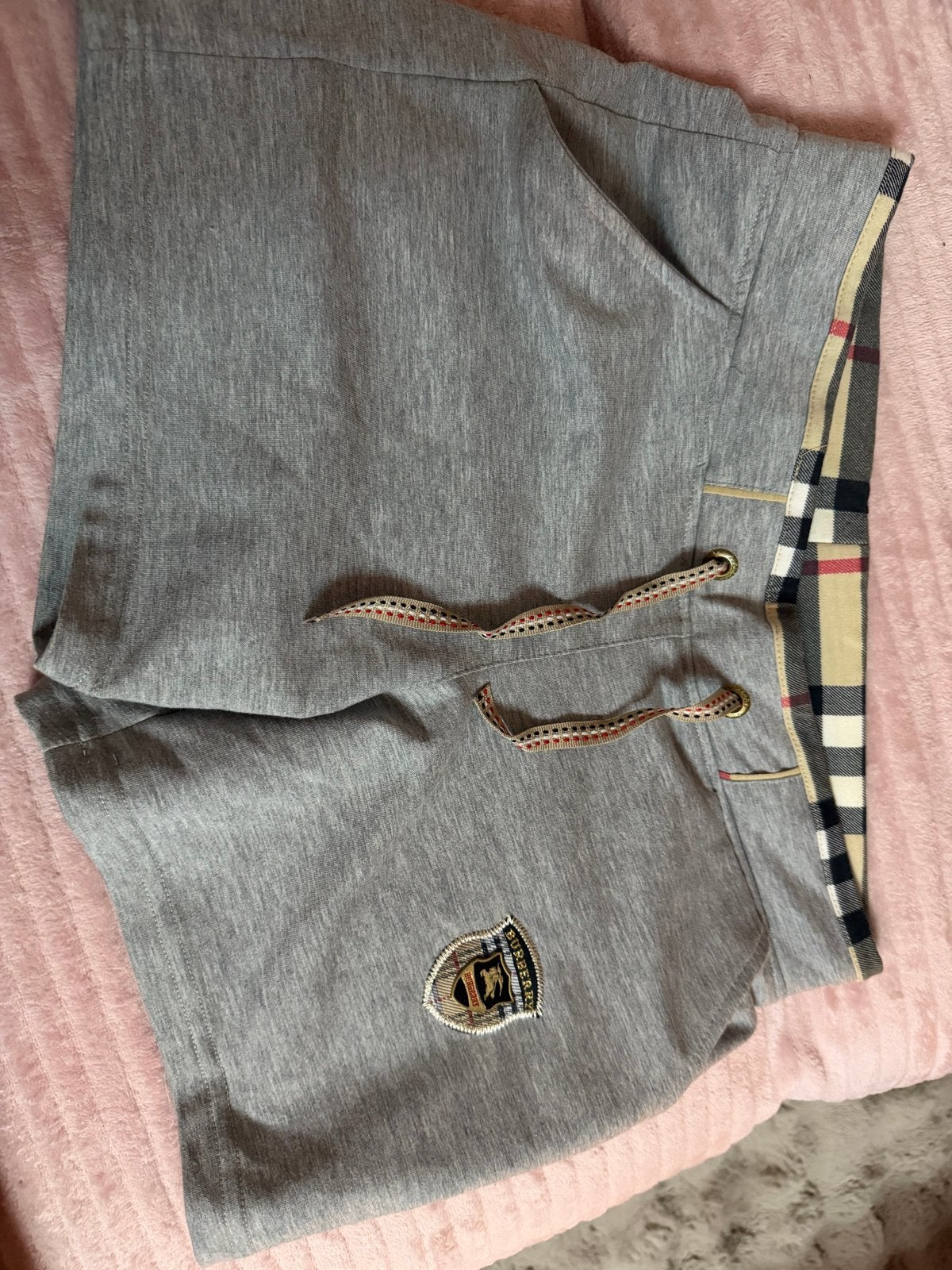 Burberry London Shorts - Maat M, Maat 38/40 (M), Kort, Ophalen of Verzenden, Grijs