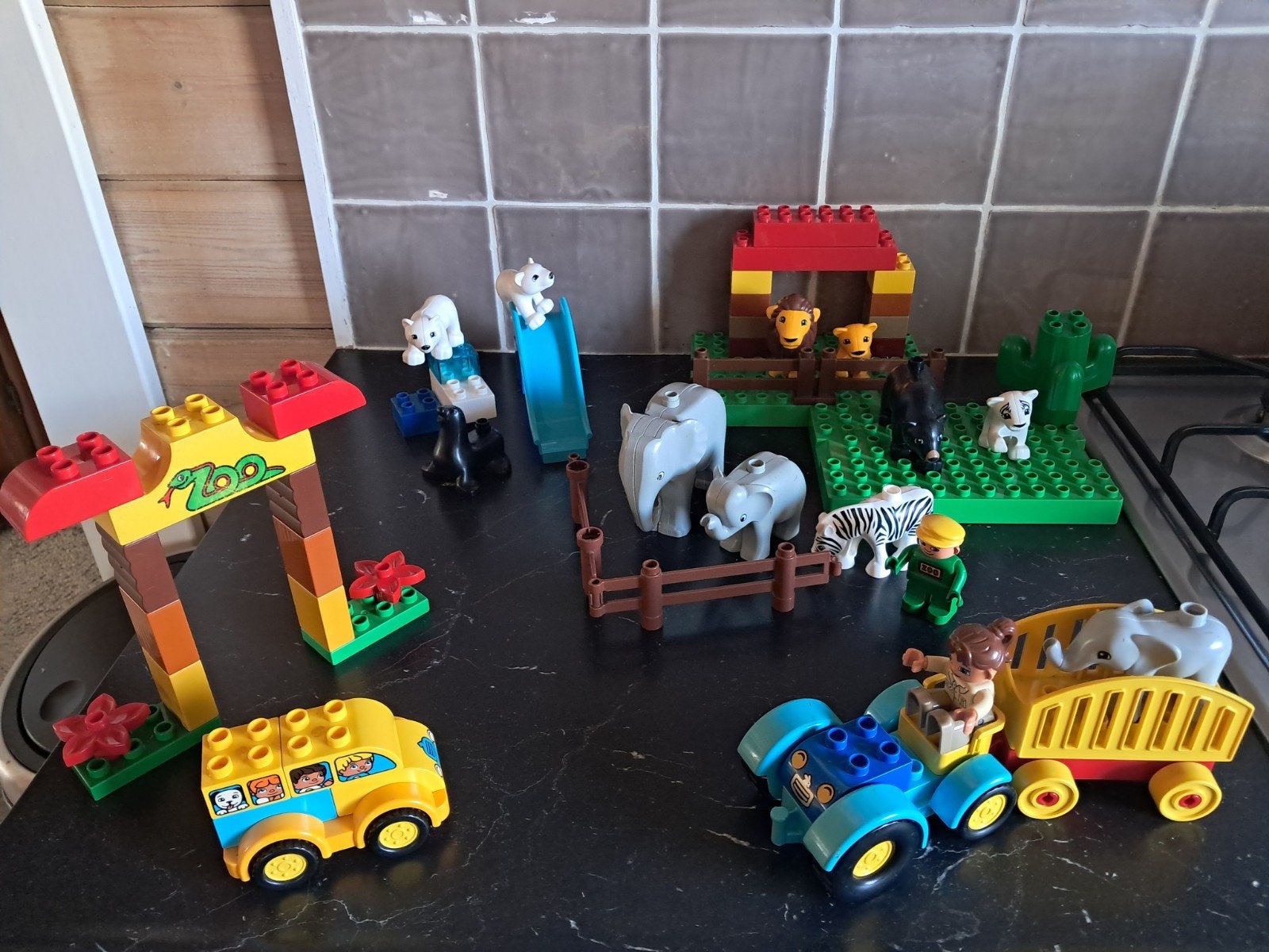 Duplo Dierentuin, Kinderen en Baby's, Speelgoed | Duplo en Lego, Ophalen of Verzenden, Zo goed als nieuw, Duplo