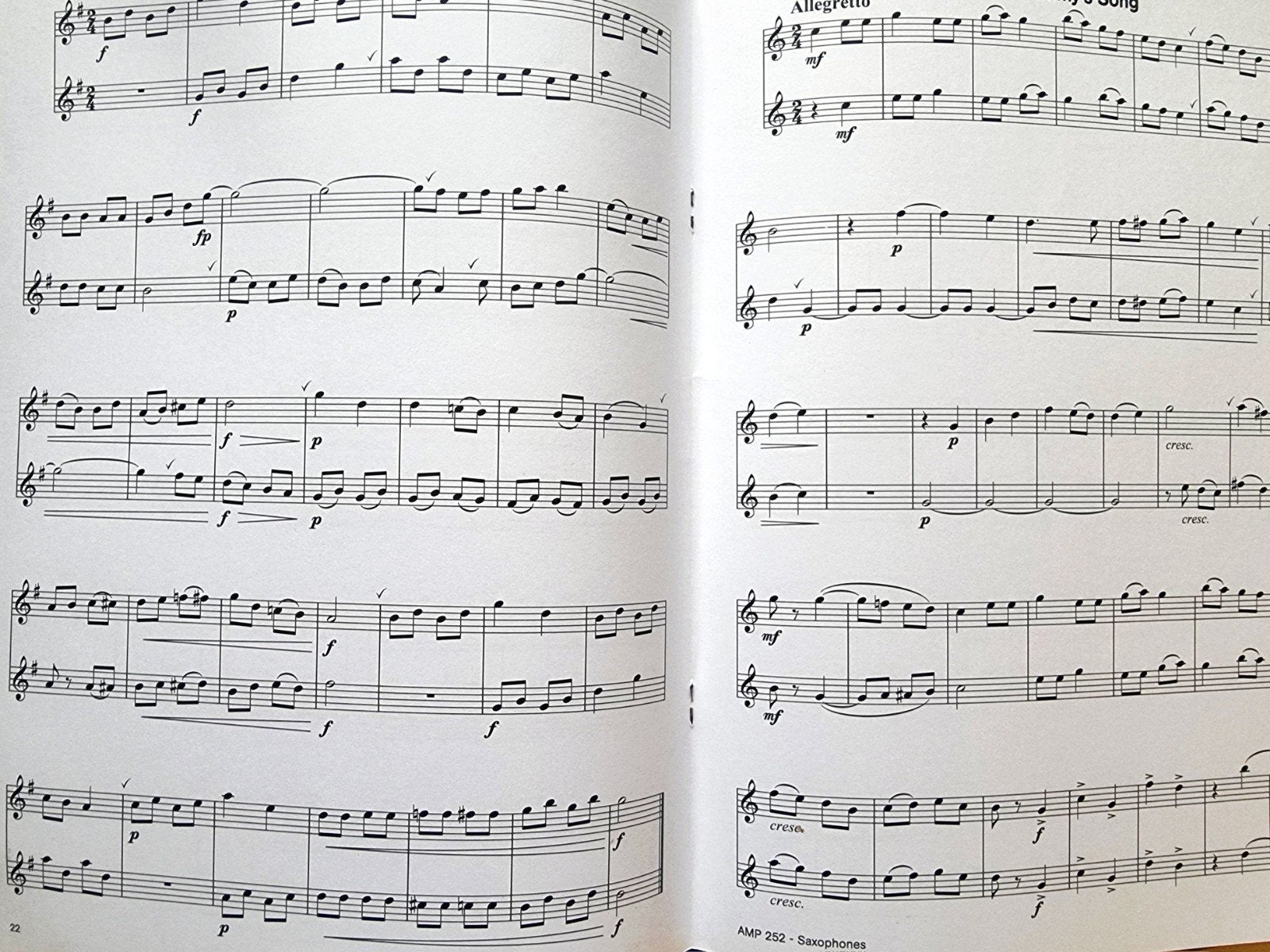 Skilful Duets 40 Progressieve Duetten Es, b Saxofoons Fl14, Gebruikt, Verzenden, Saxofoon, Thema