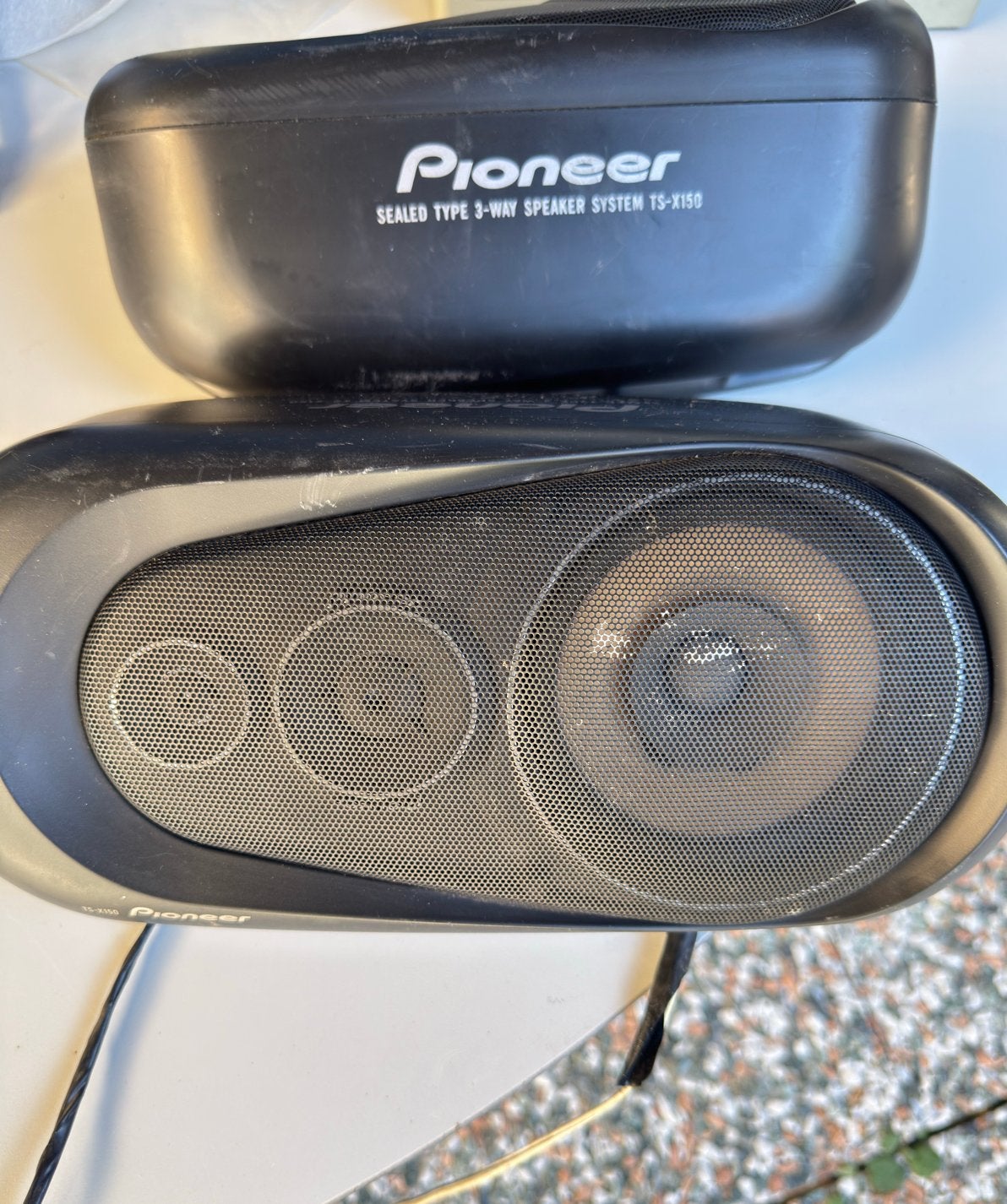 Pioneer TS-X150 3-weg speakerset, Auto diversen, Ophalen of Verzenden, Gebruikt