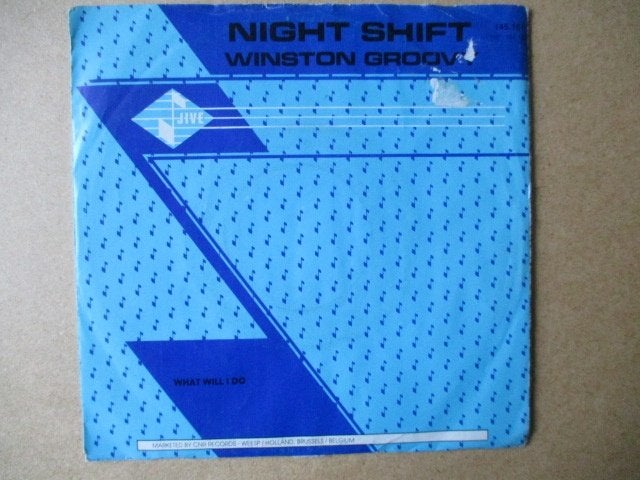 s2364 winston groovy - nightshift, Cd's en Dvd's, Ophalen, Gebruikt, 7 inch, Overige genres