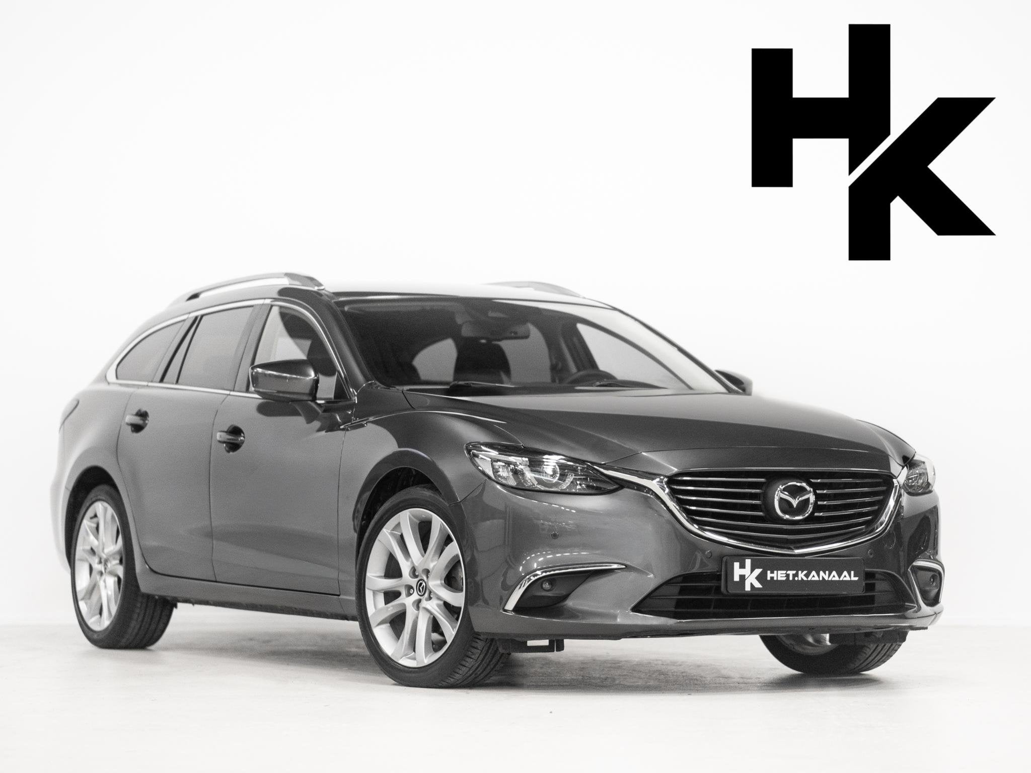Mazda 6 Sportbreak 2.0 SkyActiv-G 165 Keyless Bose Stoelv Cr, Auto's, 1998 cc, Stof, Gebruikt, 4 cilinders