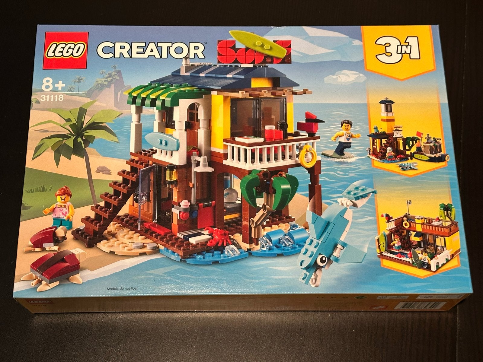 Nieuwe LEGO Creator 3in1 Surfer Strandhuis 31118, Ophalen of Verzenden, Nieuw, Lego