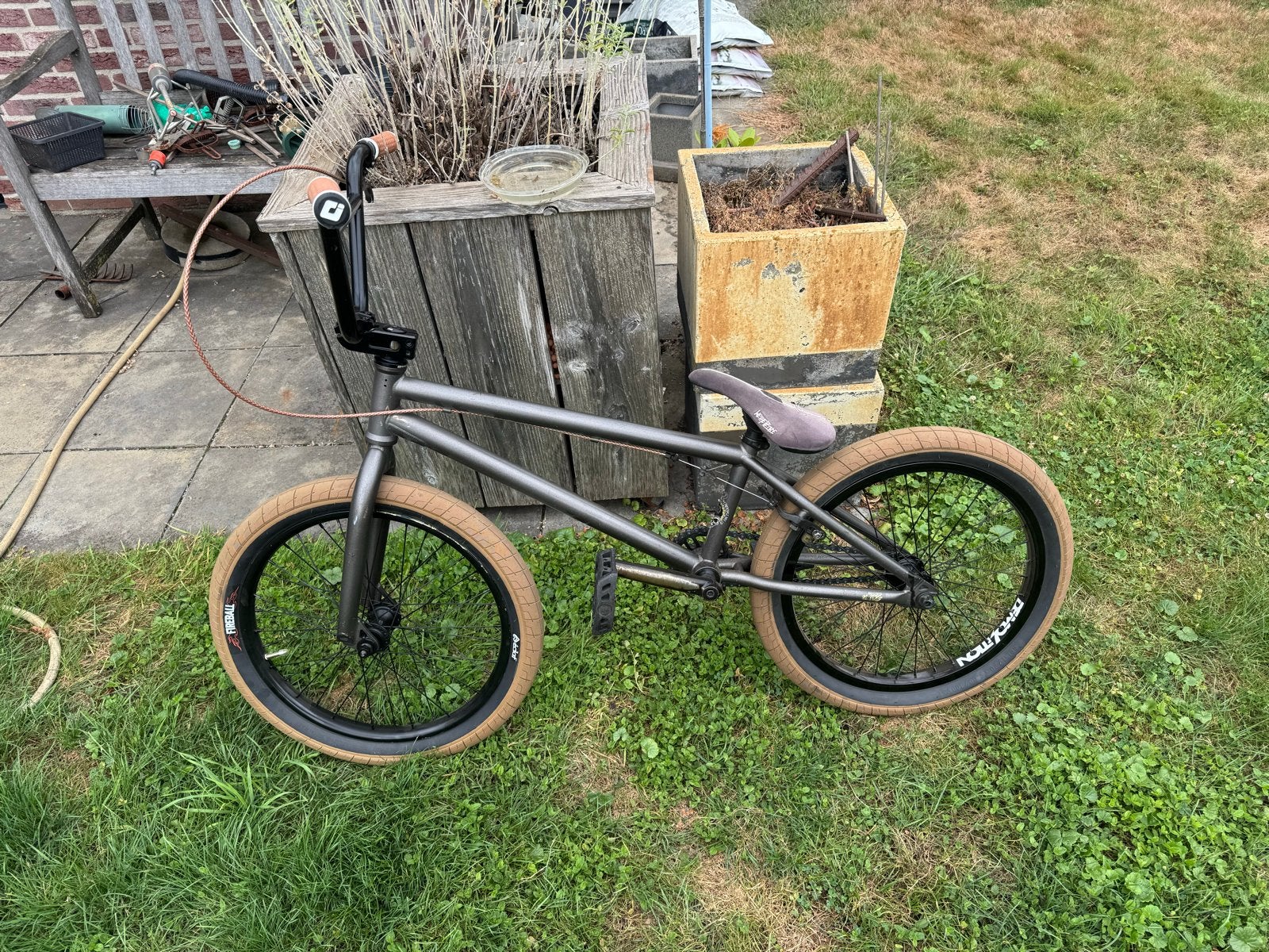 WTP BMX - freecoaster, Fietsen en Brommers, Ophalen, Gebruikt, Staal, Velgrem