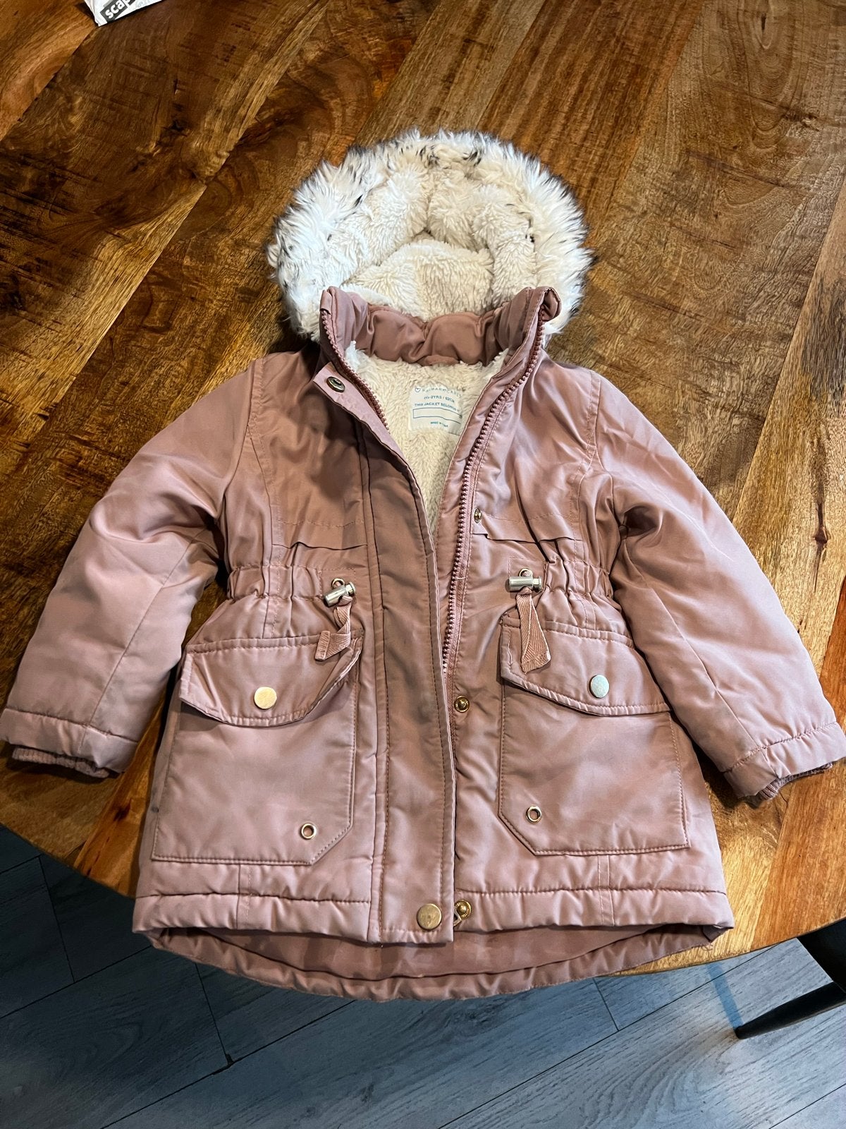 Roze Primark jas voor meisjes, maat 92, Kinderen en Baby's, Ophalen of Verzenden, Gebruikt, Meisje, Jas