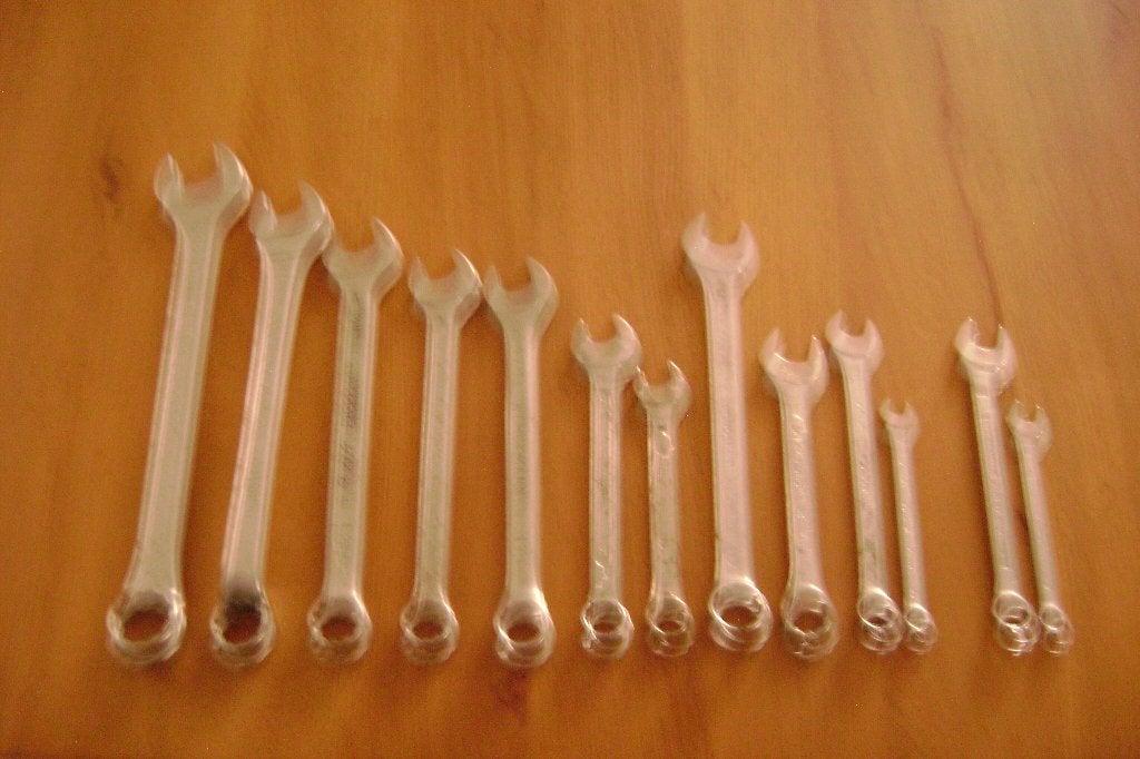 Diverse steek-ring sleutels van diverse merken, Voertuigen, Gebruikt, Gereedschap of Toebehoren, Meerkleurig