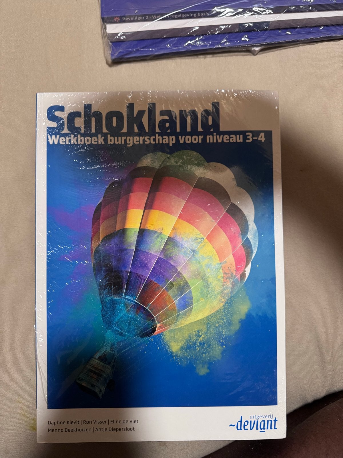 Schokland Burgerschap niveau 3-4 – NIEUW in folie, Ophalen of Verzenden, Gamma, Nieuw, MBO