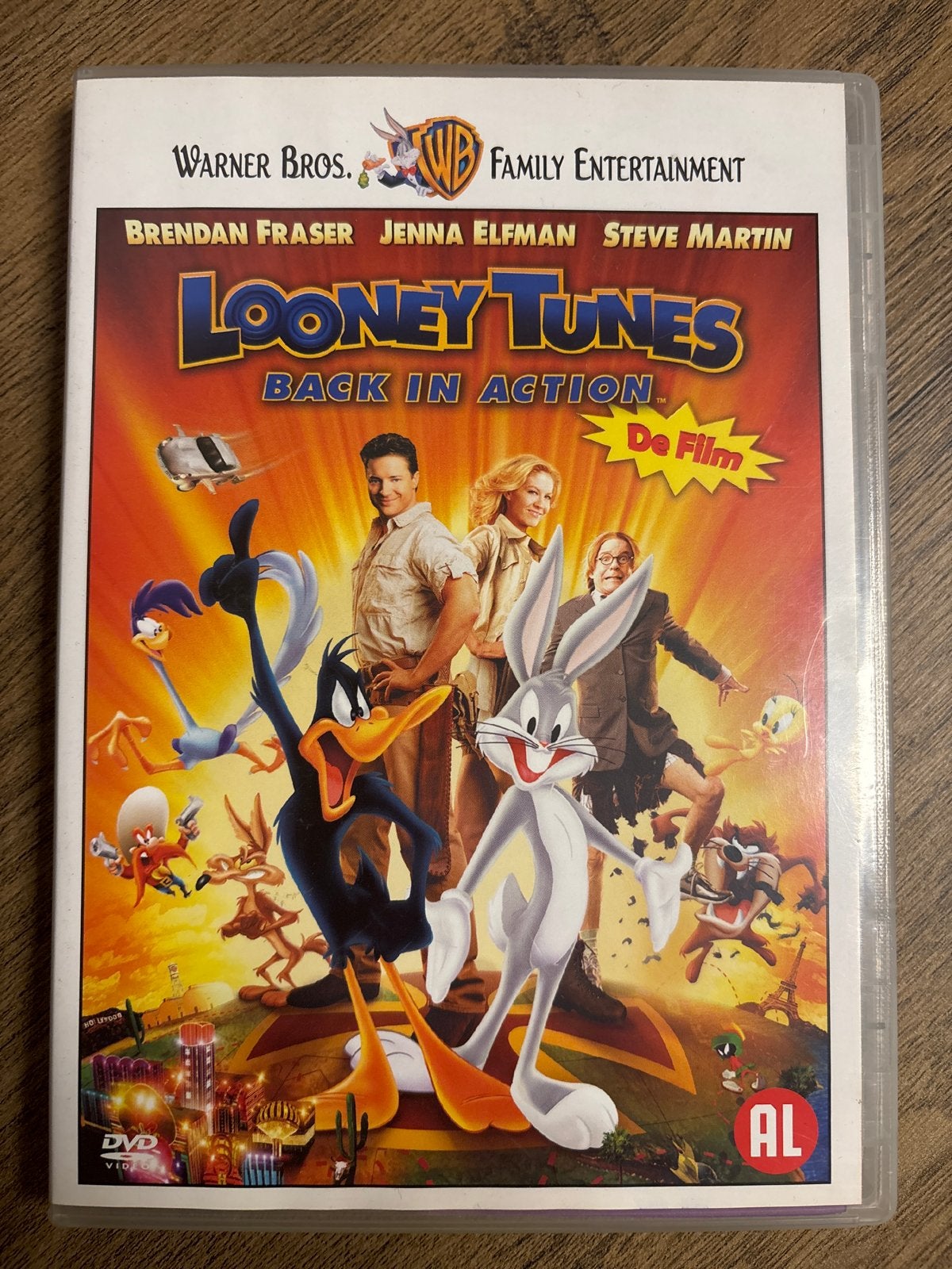 Looney Tunes: Back in Action DVD - De Film, Gebruikt, Tekenfilm, Ophalen of Verzenden, Alle leeftijden