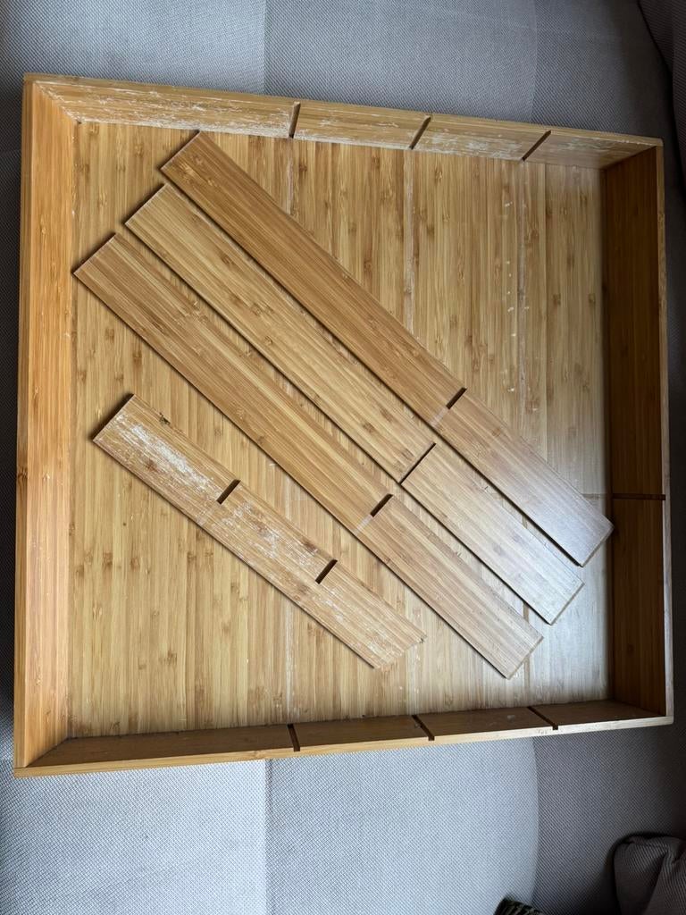 IKEA besteklade bakken, Huis en Inrichting, Ophalen, Gebruikt, Hout