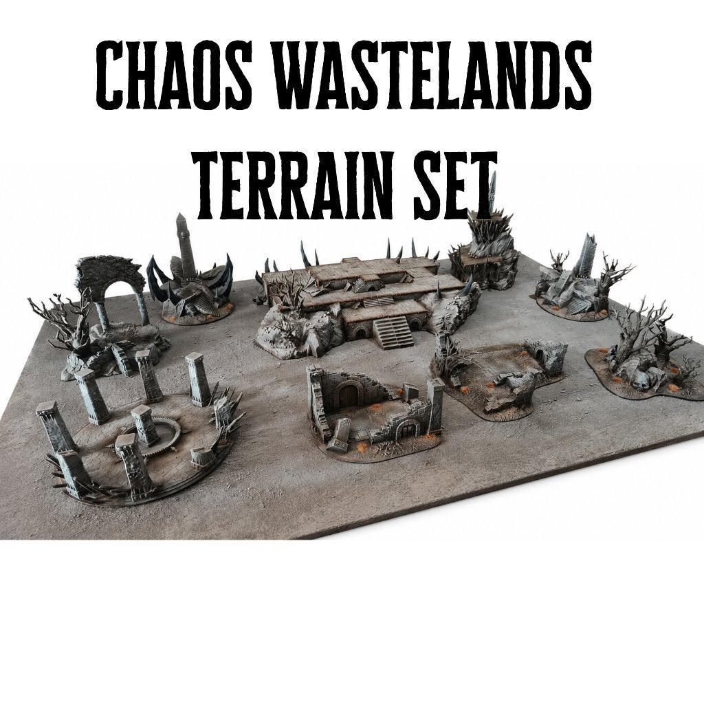 Warhammer Chaos terrein tempels, bossen monumenten etc, Hobby en Vrije tijd, Wargaming, Forge Trajectum, Forge Trajectum, Nieuw