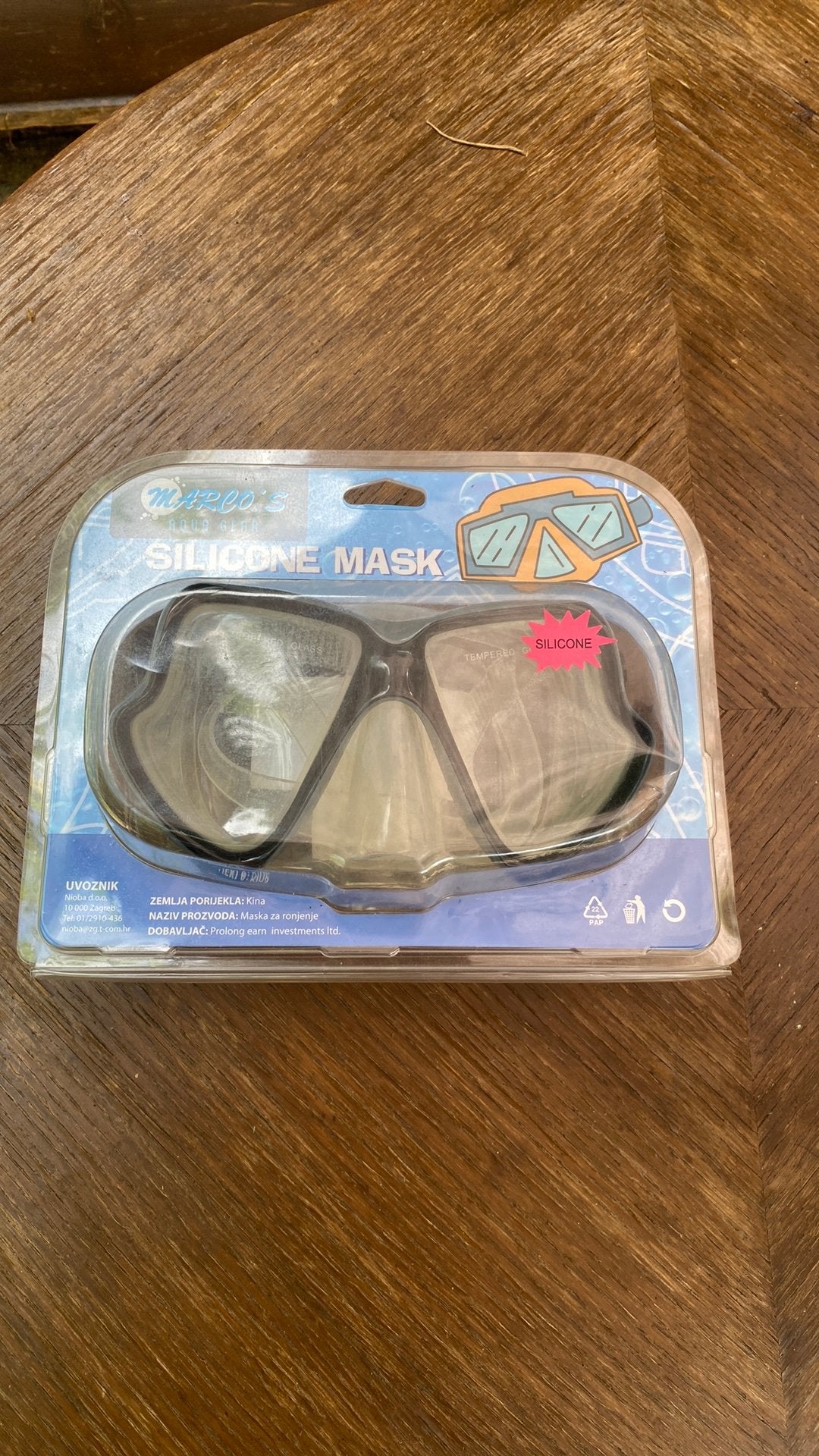 Duikbril, Watersport en Boten, Duiken, Zo goed als nieuw, Duikbril of Snorkel, Ophalen of Verzenden