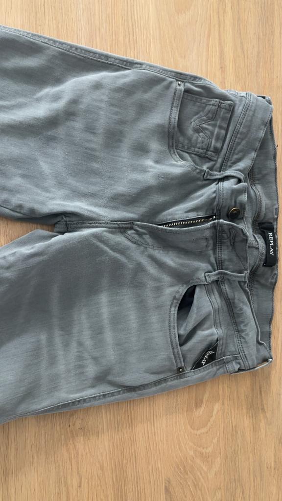 Replay Hyperflex Jeans - Maat 30, Ophalen of Verzenden, Gedragen, Grijs, W32 (confectie 46) of kleiner